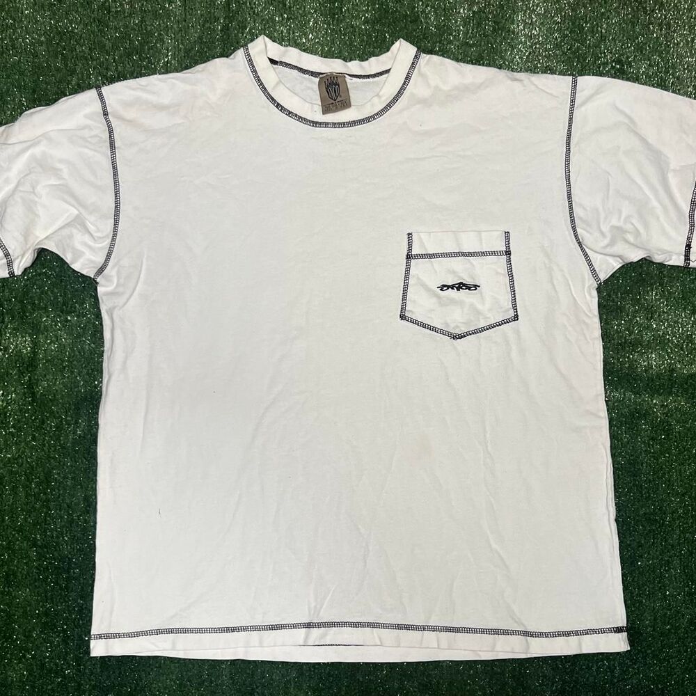 JNCO Y2K embroidered Logo pocket Tee